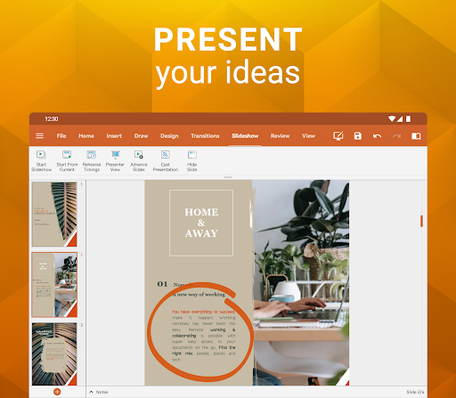 Screenshot OfficeSuite: Word, Sheets, PDF