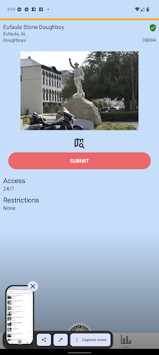 Tour of Honor Screen 3
