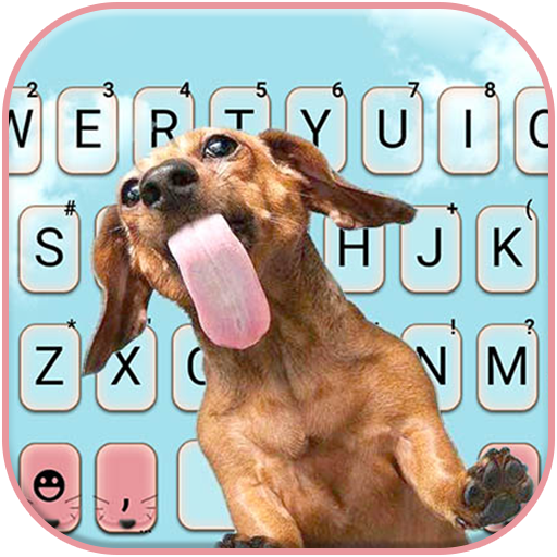 Funny Puppy Keyboard Background Download on Windows