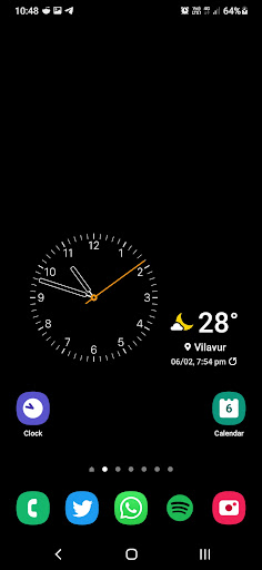 Clock Live wallpaper Screen 2