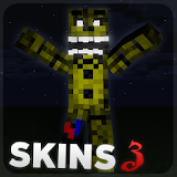 Skins FNAF 3 Minecraft PE icon