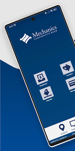 Android application Mechanics Cooperative Bank screenshort
