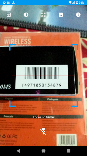 Android application QR Lens: Scan QR & Barcode screenshort