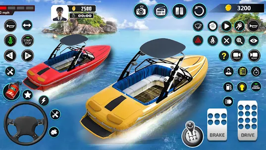 船 竞速 游戏类 2020年 ： 3D 速度 船 仿真器