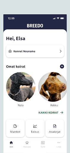Android application Breedo app, all things canine screenshort