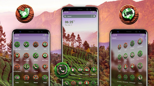 Tea Garden Theme Screen 2