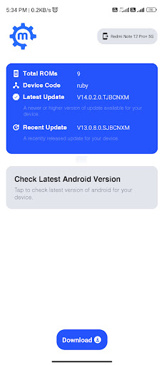 MIUIREX - Easy Update Finder Screen 2