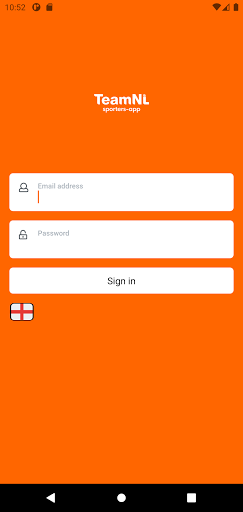 Android application TeamNL Sporters screenshort