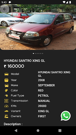 Vaishno Motors Screen 2
