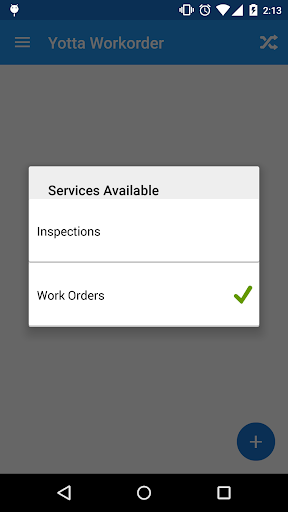 Android application Yotta Services screenshort