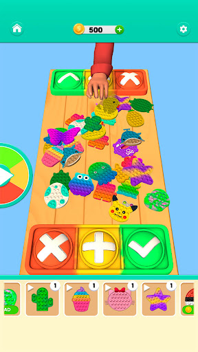 Android application Pop It Master 3D : Fidget Toys screenshort