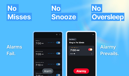 Screenshot of Alarmy - Alarm Clock & Sleep