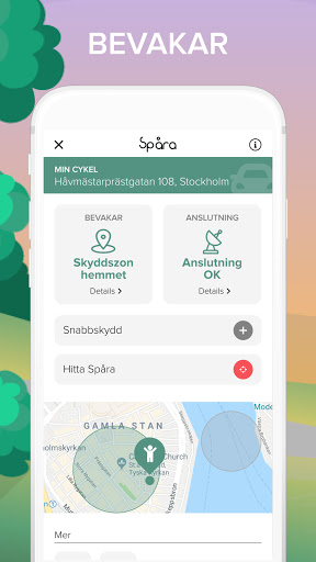 Android application Spåra - GPS Tracker screenshort
