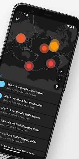 Quakemap Screen 2