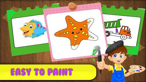 Draw Coloring Book paint Games androidhappy screenshots 1