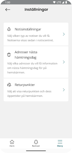 Android application Nodra screenshort