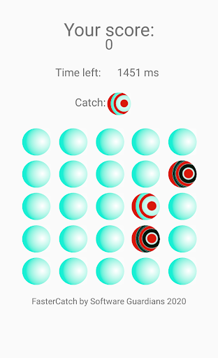 Android application Faster Catch screenshort