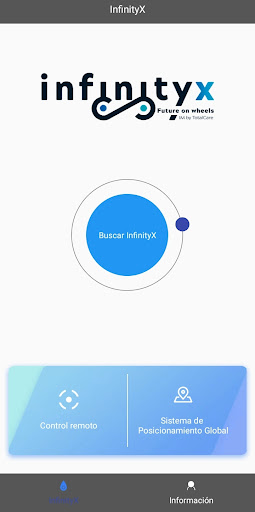 Android application InfinityX screenshort