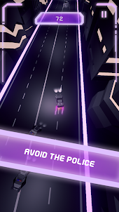 Neon Heist: Cyber Drive chase