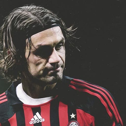 Paolo Maldini 4K Wallpaper