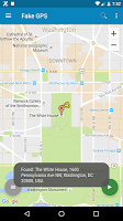 screenshot of Fake GPS Location Donate