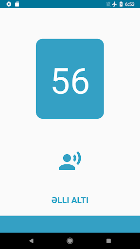 Learning Numbers - Azerbaijani Screen 3