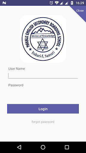 Android application Makalu English Secondary Board screenshort