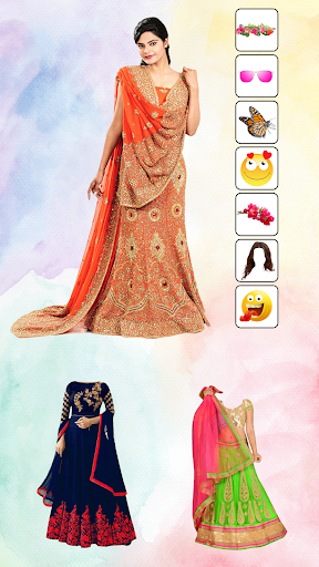 Android application Chaniya Choli Photo Editor screenshort