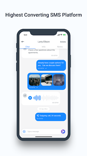Android application Smarter Contact screenshort