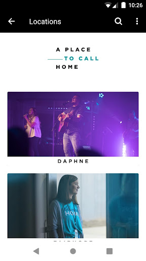 3Circle Church App Screen 2