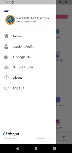 Nazareth Home English School Screen 3