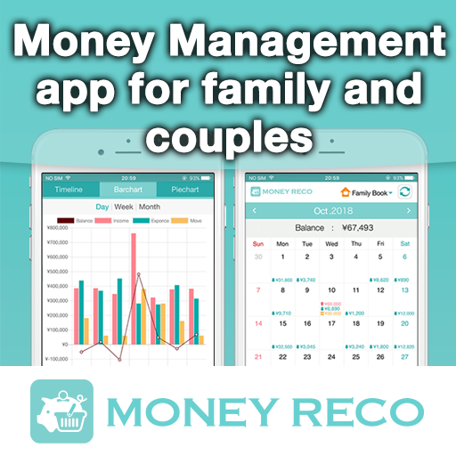 Android application MoneyReco for Family Money screenshort