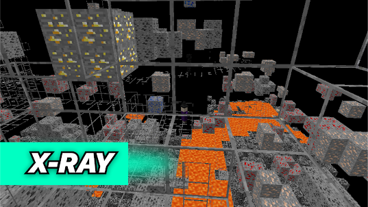 X ray addon for minecraft