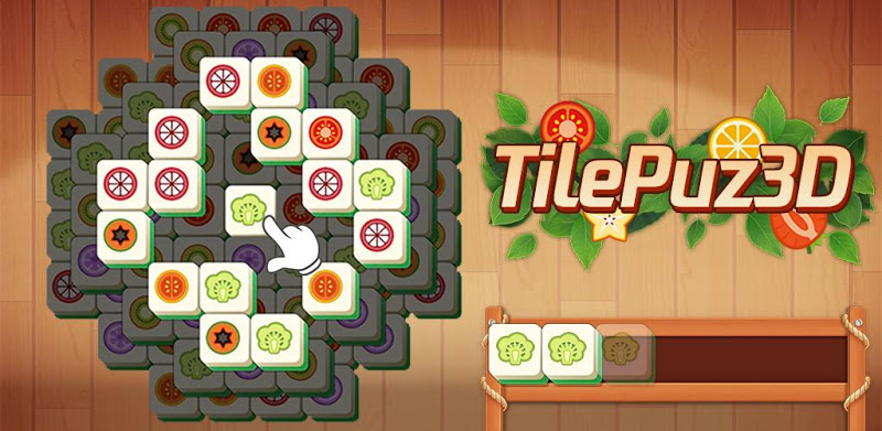 TilePuz 3D - Triple Matching Puzzle Game