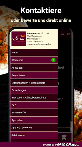 Lion Restaurant Höxter Screen 3