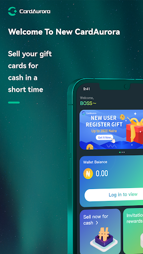 Android application CardAurora screenshort