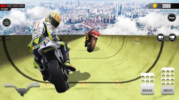 Impossible Mega Ramp Bike stunts: Bike Stunt Games