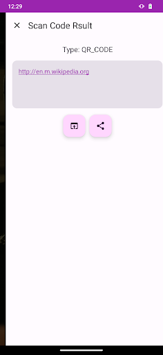 ScanMe - QR Code Scanner Screen 3