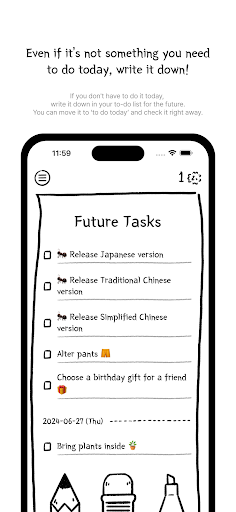 Antodo - Simple todo plan memo Screen 3