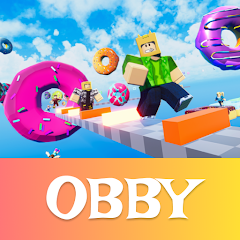 A player overcoming obstacles in a fun roblox obstacle course