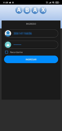 Android application Abax Comercios screenshort
