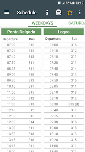 Bus Guide of São Miguel - Azores
