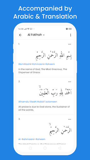 Quran English Translation Screen 3