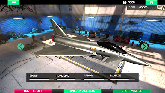 Jet Fighter: Plane Game 1.2 APK screenshots 5