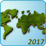 3D World Map icon