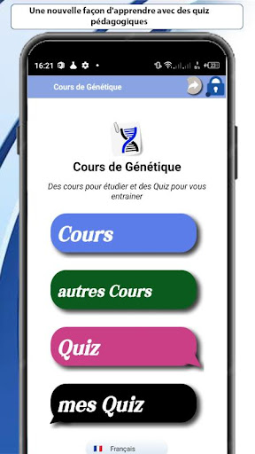 Genetics Course Screen 2