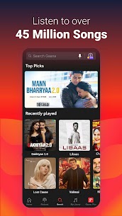 Gaana MOD APK Music : Songs & Podcasts (Unlocked) 1