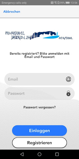Android application Schule Dägerlen screenshort