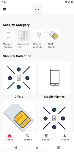 Android application Starsphone screenshort