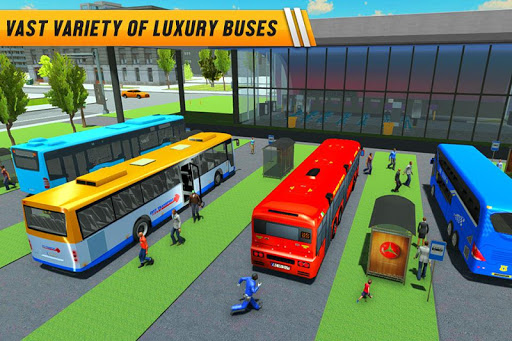 City Coach Bus Jeux de conduite APK MOD screenshots 4